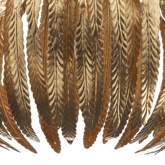 där lighting Atticus 5 Light Pendant Gold