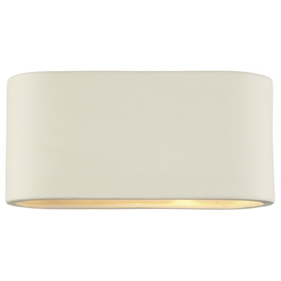 Där Lighting Axton Ceramic Wall Light Large