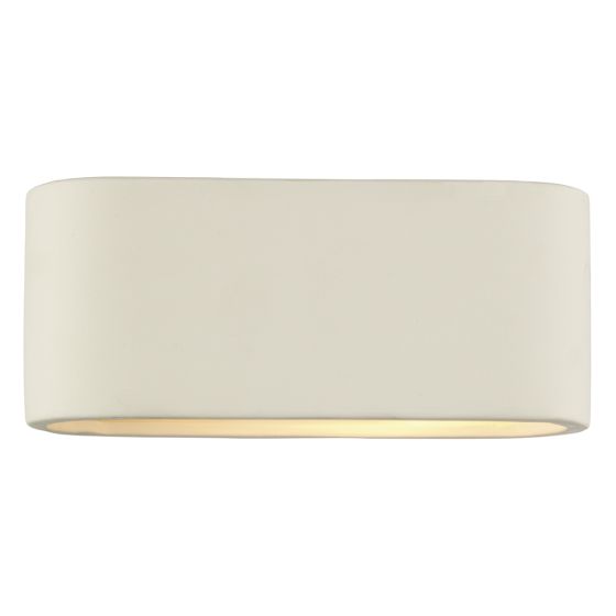Där Lighting Axton Ceramic Wall Light Small
