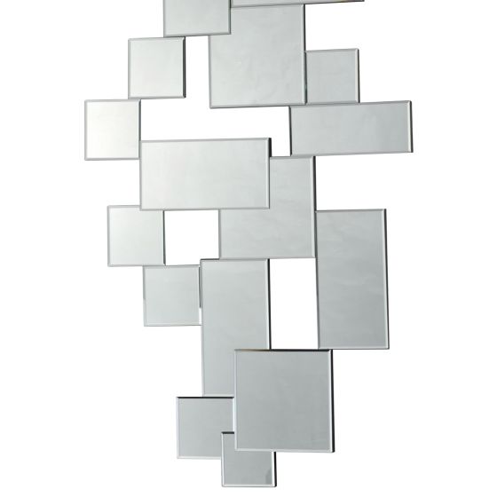 Där Lighting Block Rectangle Mirror 140 X 70cm