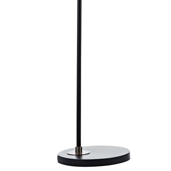 där lighting Bond Task Floor Lamp Black Copper