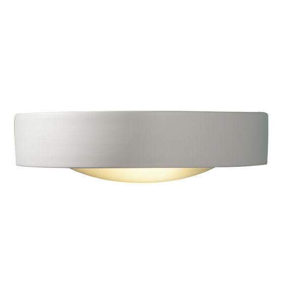 Där Lighting Catalan Wall Washer White Ceramic