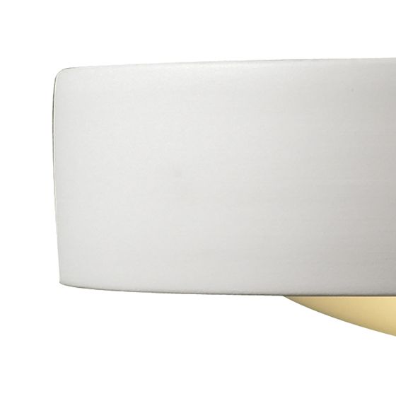där lighting Catalan Wall Washer White Ceramic