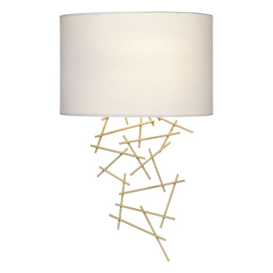 där lighting Cevero Wall Light Gold With Shade