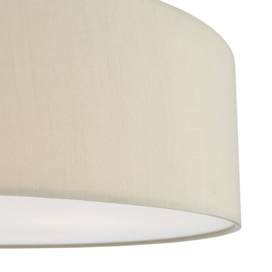 Där Lighting Cierro 4 Light Flush Taupe 60cm