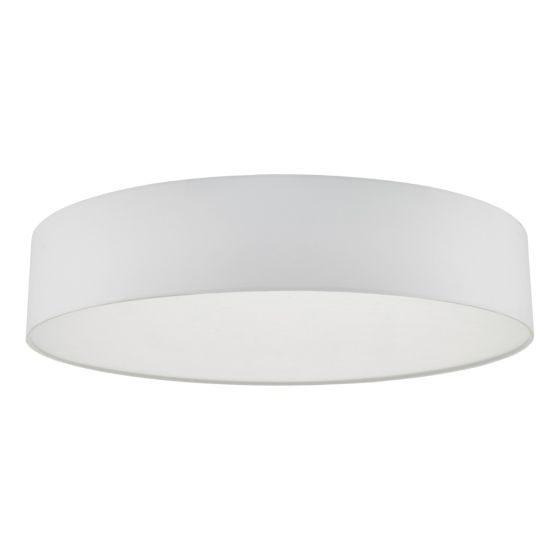 Där Lighting Cierro 6 Light Flush Ivory 80cm