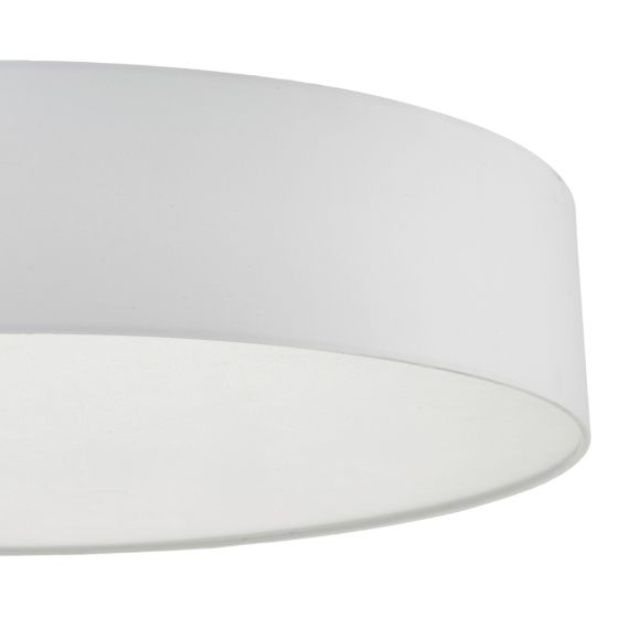 Där Lighting Cierro 6 Light Flush Ivory 80cm