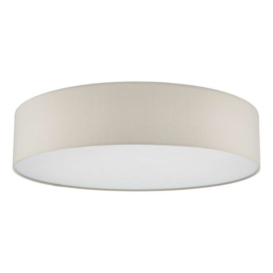 Där Lighting Cierro 6 Light Flush Taupe 80cm