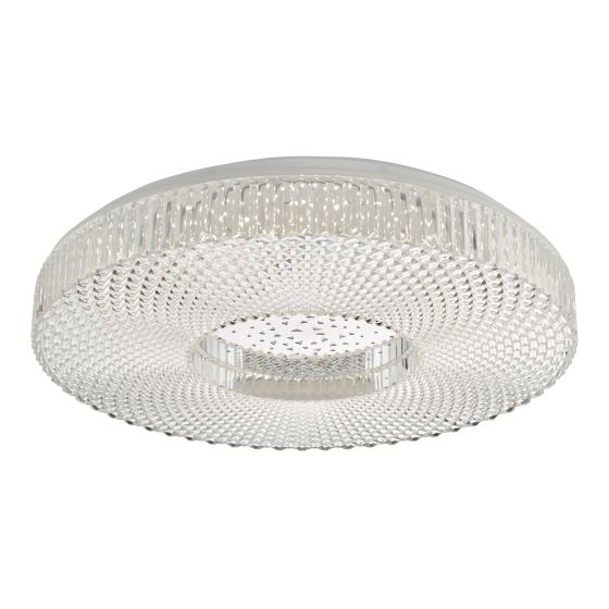 där lighting Cimona Flush Acrylic Large LED