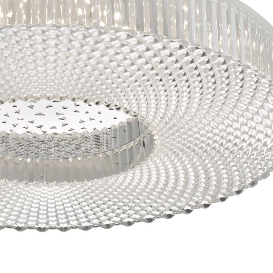 Där Lighting Cimona Flush Acrylic Medium LED