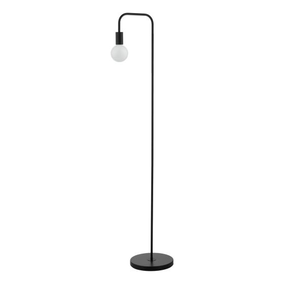 Där Lighting Dena Floor Lamp Matt Black