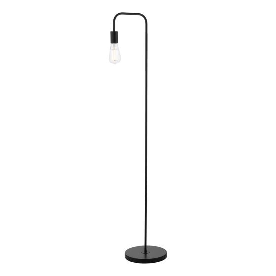 Där Lighting Dena Floor Lamp Matt Black