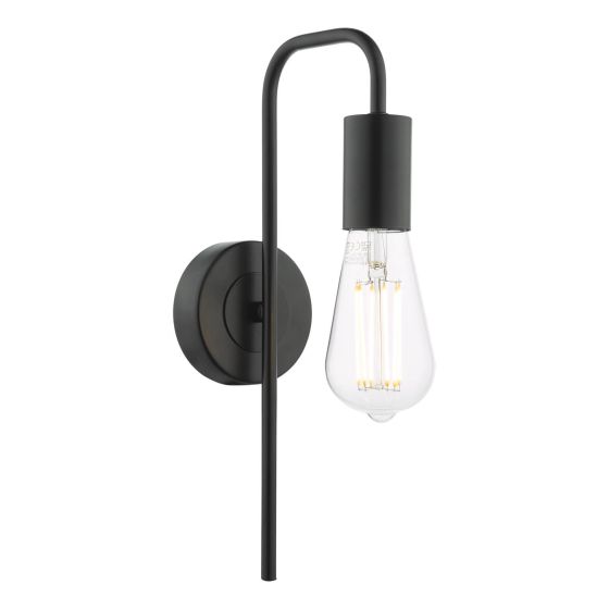 Där Lighting Dena Wall Light Matt Black