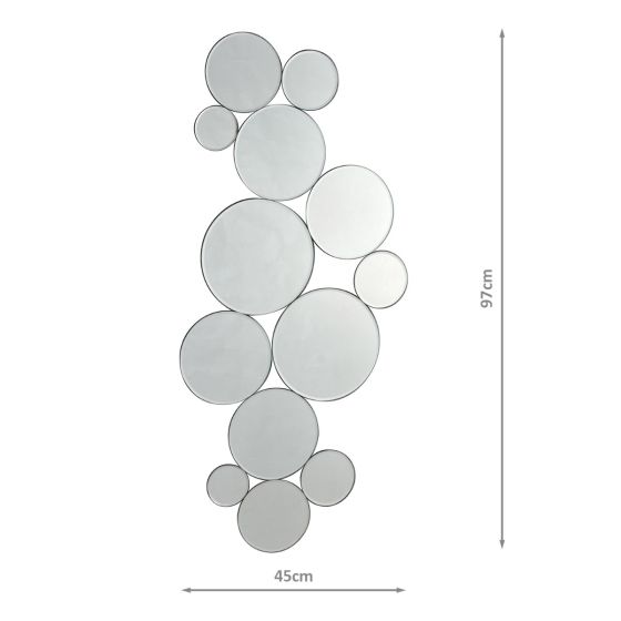 Där Lighting Digby Rectangle Mirror 97 X 45cm