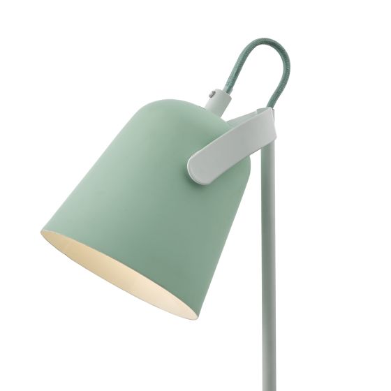 Där Lighting Effie Table Lamp Pale Green And White