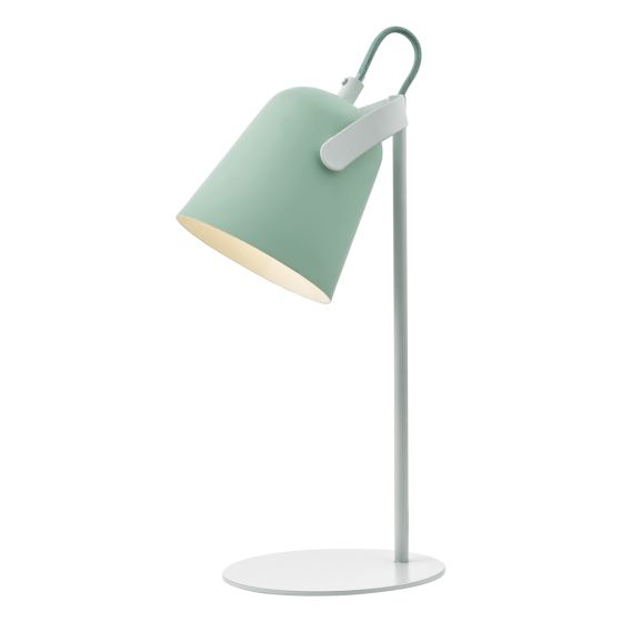 Där Lighting Effie Table Lamp Pale Green And White