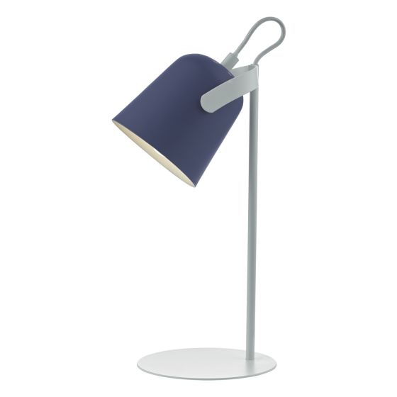 Där Lighting Effie Task Lamp Blue & White