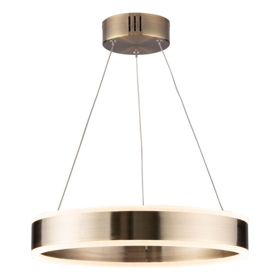 där lighting Ianna Pendant Antique Brass LED