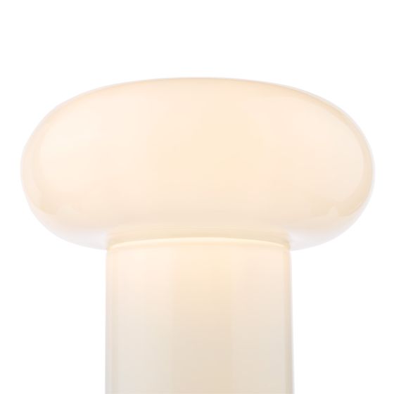 Där Lighting Kaja Table Lamp White Glass