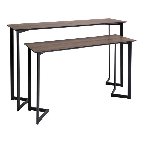 där lighting Lulani Nested Console Tables Mocha
