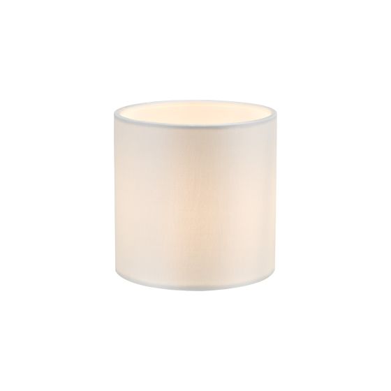 där lighting Lyris Ivory Cotton Drum Shade 12cm