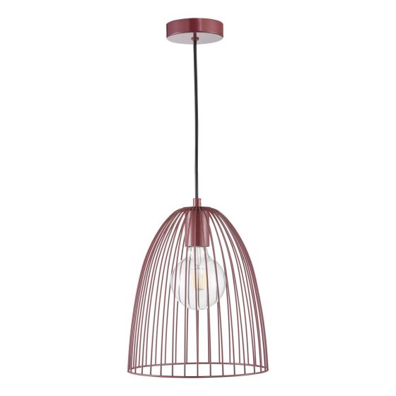 Där Lighting Maya Pendant Satin Purple