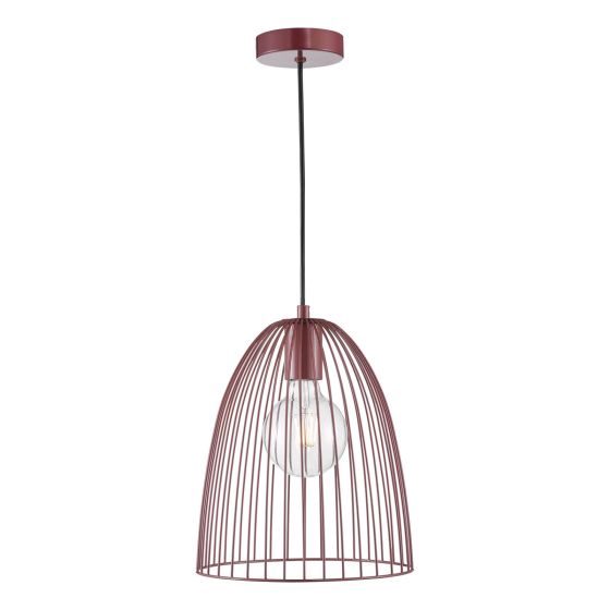 där lighting Maya Pendant Satin Purple