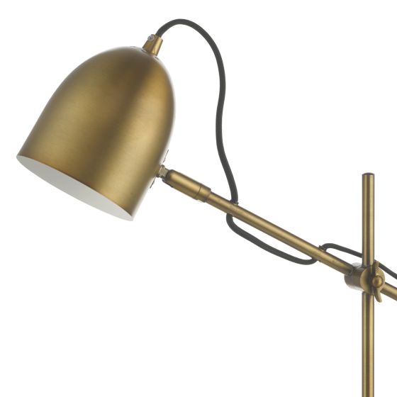 Där Lighting Mendal Task Lamp Bronze & Marble