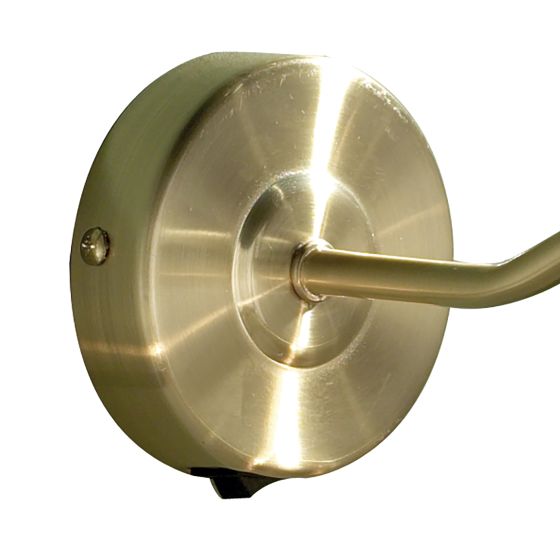 Där Lighting Onedin Picture Light Satin Brass