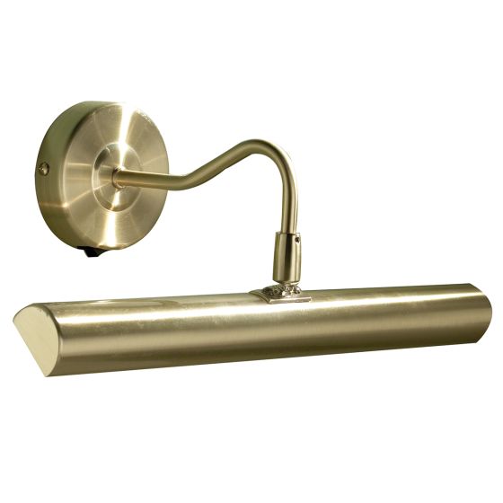 Där Lighting Onedin Picture Light Satin Brass
