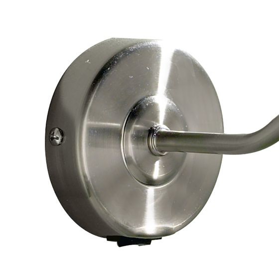 Där Lighting Onedin Picture Light Satin Chrome