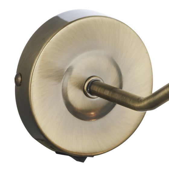 Där Lighting Onedin Picture Lt Antique Brass