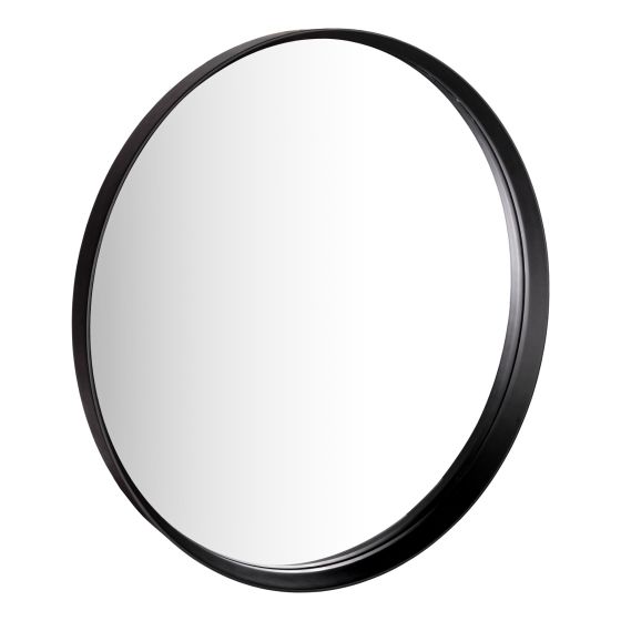 där lighting Orana Mirror Matt Black 74cm