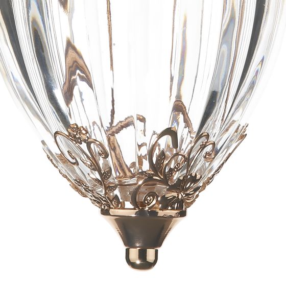 Där Lighting Ottoman 1 Light Pendant French Gold