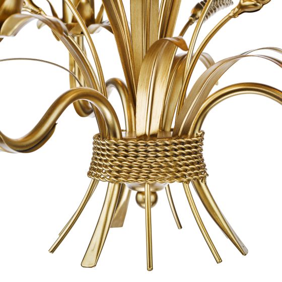 Där Lighting Phaedra 3 Light Pendant Gold
