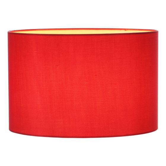 där lighting Rheneas Table Lamp Shade Red 30cm
