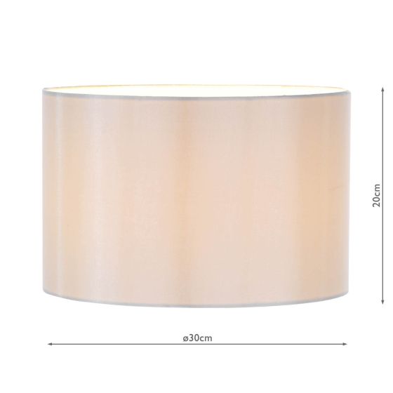 Där Lighting Rheneas Table Lamp Shade White 30cm