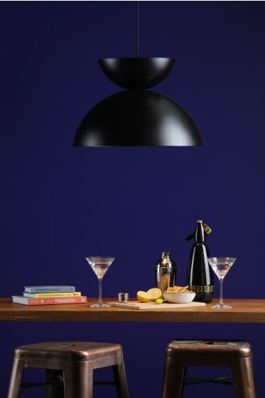 Där Lighting Riya Pendant Matt Black