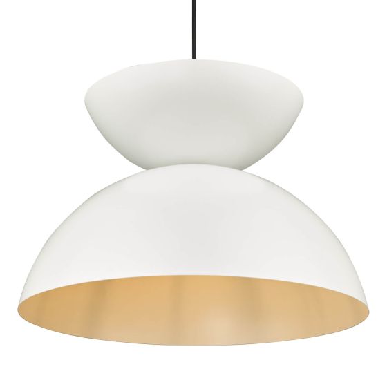 Där Lighting Riya Pendant Matt White