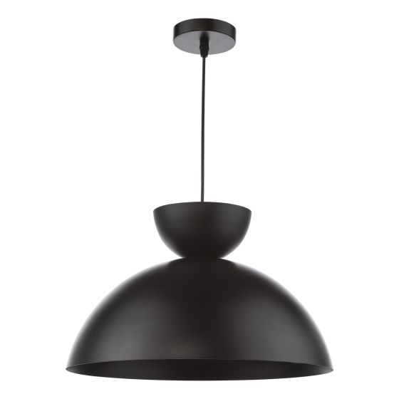 Där Lighting Riya Small Pendant Matt Black