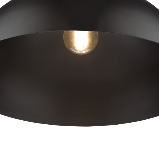 Där Lighting Riya Small Pendant Matt Black