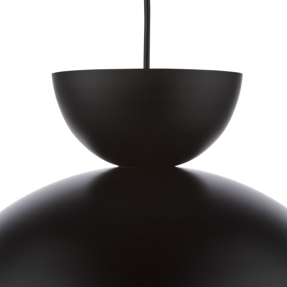 Där Lighting Riya Small Pendant Matt Black