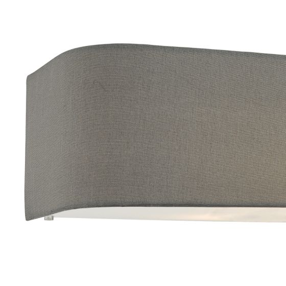 Där Lighting Ronda 2 Light Wall Light Grey