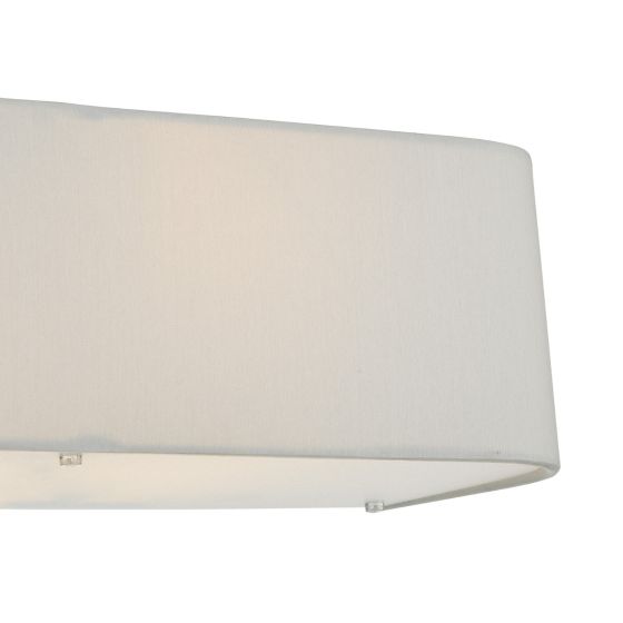 Där Lighting Ronda 2 Light Wall Light Ivory