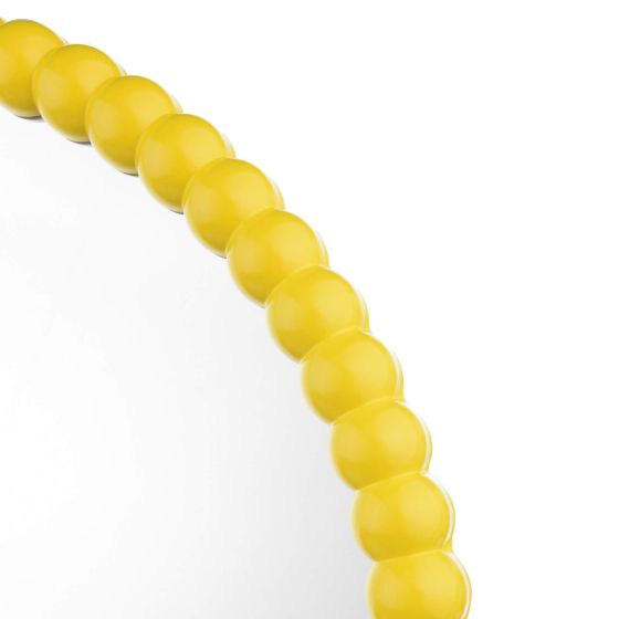 Där Lighting Ruan Round Mirror Yellow 70cm