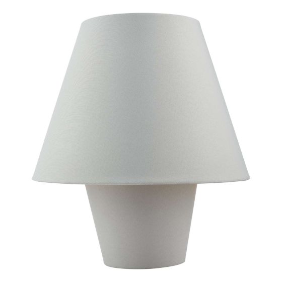 Där Lighting Rylee Table Lamp Fabric Grey