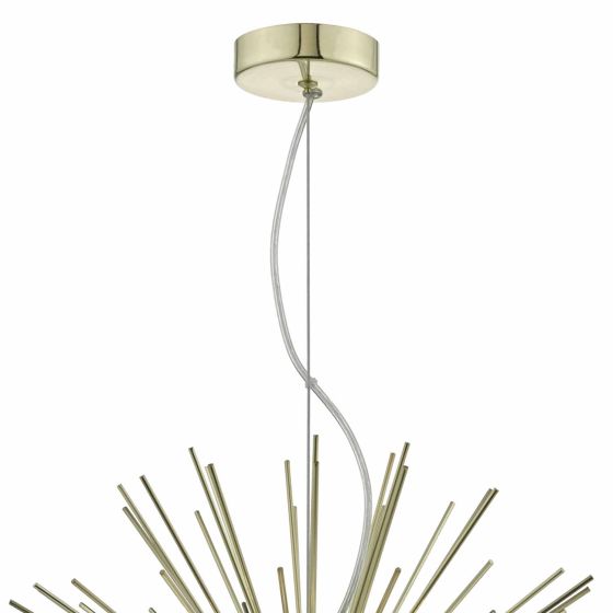 där lighting Sagan 6lt Pendant Gold