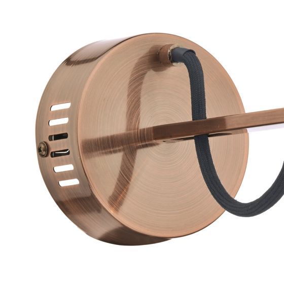 Där Lighting Scroll Single Wall Bracket Copper