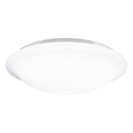 där lighting Sky Bathroom Flush White Acrylic IP44