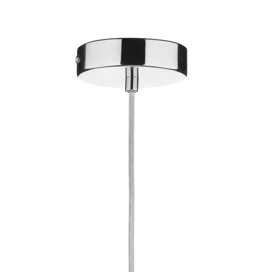 Där Lighting Soho 1 Light Pendant Red